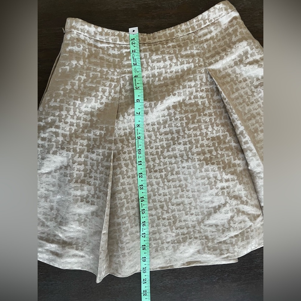 J. Crew Cream Textured Circle Skirt - Picture 6 of 6